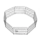PawHut , ren voor puppy's, omheining voor puppy's, looprek, afrastering voor honden, omheining voor een losloopgebied