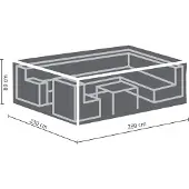 Perel Loungesethoes (280 x 230 x 80 cm, PP)