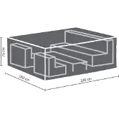 Perel Loungesethoes (240 x 180 x 75 cm, PP)