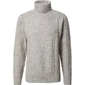 TRAPP Trui 'Ege' grijs gemêleerd