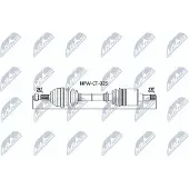 NTY NPW-CT-025 Aandrijfas