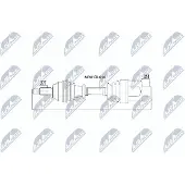 NTY NPW-FR-014 Aandrijfas