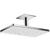 Hansgrohe Rainmaker Select 460 afdekset es 1jet plafond hoofddouche Wit-Chroom