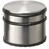 Verlofix deurstop 9 cm RVS zilver