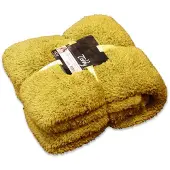 Unique living Teddy fleece plaid