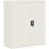 vidaXL Archiefkast 90x40x105 cm staal wit