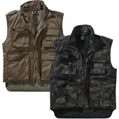 Brandit Bodywarmer 'Ranger' lichtbruin / grijs / spar