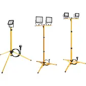 Goobay LED bouwlamp met vloerstandaard - 30W