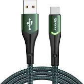 Mcdodo USB to USB-C Magnificence CA-7961 LED cable, 1m (green)