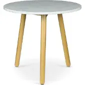 Lanterfant | Salontafel Flo marmer wit 40x40x40 cm salontafels | NADUVI