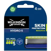 Wilkinson Sword Hydro 5 Scheermesjes Skin Protection Sensitive 4 stuks