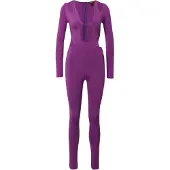 Misspap Jumpsuit donkerlila