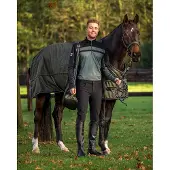 QHP Deken Collection Fleece Donkergroen - 135/185