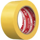 Kip-tape Afdekband | glad | geel | lengte 50 m | breedte 48 mm | rol | 5 stuks - 3308-48 3308-48