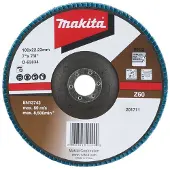 Makita Fan slijpwiel 180 mm Z60 | D-63834