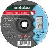 Metabo Doorslijpschijf Ø 180x1,6x22,2 Inox Flexiamant super "Hydroresist" - 25 stuks - 616227000