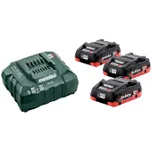 Metabo Ultra M 18 V 4,0 Ah accu (3x) + oplader