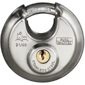 Burg wachter Circle 21 60 SB Hangslot Verschillend sluitend RVS Hangslot voor profielcilinder