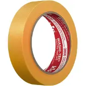 Kip-tape Afdekband | glad | geel | lengte 50 m | breedte 24 mm | rol | 9 stuks - 3808-24 - 3808-24