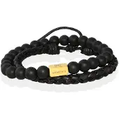 Memphis DUO Heren Armbanden set "Lucky John"-19cm