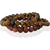 Memphis TRIO Kralenarmbanden set "Tigra"-21cm