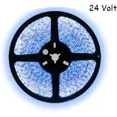 ABC-led 5 meter blauw led strip - 120Leds/m - 24V