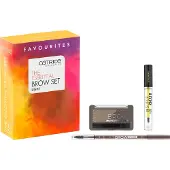 Catrice Ogen WenkbrauwenThe Essential Brow Set Light Wenkbrauwstylist 020 Date With Ash-Tone Waterproof 1,4 g + Wenkbrauwpoeder Set Waterproof 010 Ash Blond 4 g + Super Glue Brow Styling Gel 4 ml