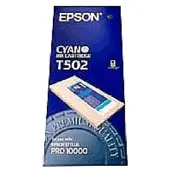 Epson T502 inktcartridge cyaan (origineel)