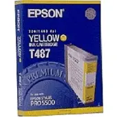 Epson T487 inkt cartridge geel (origineel)
