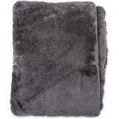 Wicotex Wicotex-Plaid-deken-fleece plaid Fluffy zwart 150x200cm-Zacht en warme Fleece deken.