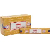Cachet - Myrrh wierookstokjes - doos met 12 pakjes van 15 gram