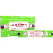 Satya Good Fortune wierookstokjes - 12 doosjes van 15 gram