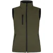 Clique Dames softshell bodywarmer gevoerd XL / Zwart