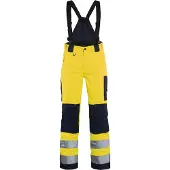 Blakläder 7885-1977 Dames Winterwerkbroek High Vis High Vis Geel/Marineblauw maat C34 dames
