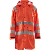 Blakläder 4324-2000 Regenjas High vis LEVEL 1 High Vis Oranje/Marineblauw maat M heren