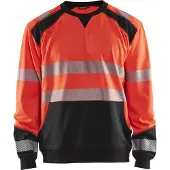 Blakläder Sweatshirt High-Vis 35412528 | High-Vis Rood/Zwart | Maat 4XL - 7330509621165