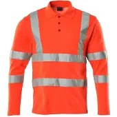 Mascot 18283-995 Poloshirt Lange Mouwen Safe Classic | Maat: L
