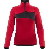 Mascot Accelerate 18053 Fleecetrui Korte Rits Reflecterend Dames | Maat: XS