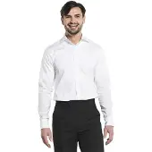 Chaud Devant Heren Wit Stretch Overhemd | Maat: M