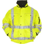 Hydrowear Aberdeen Hoge Zichtbaarheids Werkjas Geel | Maat: XL