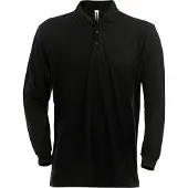 Acode Heavy Poloshirt Met Lange Mouwen 1722 Piq | Maat: XS