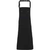 Premier Cotton Chino Bib Apron | Maat: Één maat