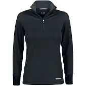 Cutter & Buck Traverse 358417d Longsleeves Half Zip Uv-bescherming Dames | Maat: L