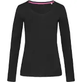 Stedman Claire 9720 T-shirt V-neck Ls Slim Fit Dames | Maat: M