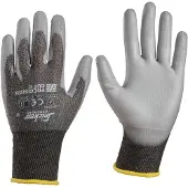 Snickers 9330 Precision Cut C Gloves Zwart melange/Steengrijs maat 010 heren