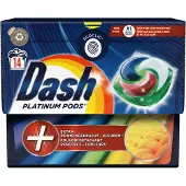 Dash 4x Wascapsules Platinum Pods+ Kleur 14 Stuks