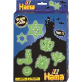 Hama - Glow In The Dark Strijkkralen (1500 stuks)