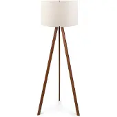 Opviq Driepoot Vloerlamp - Hout - 150 cm Hoog - Naturel