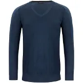 J. Harvest & Frost J.Harvest & Frost Merino U Gebreide Sweater Heren Grijs Mêlée maat 4XL heren