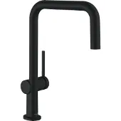 Hansgrohe Talis M54 ééngreeps keukenmengkraan U 220, mat zwart